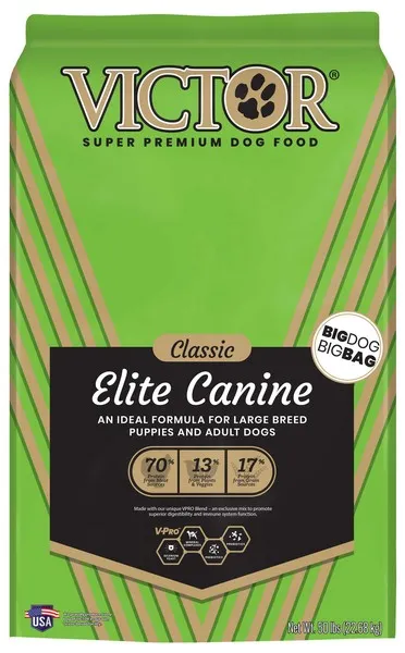 50Lb Victor Elite Canine - Food